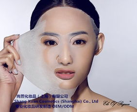 無添加護膚品OEM 上海化妝品加工廠家打造美白嫩膚蠶絲面膜新標桿